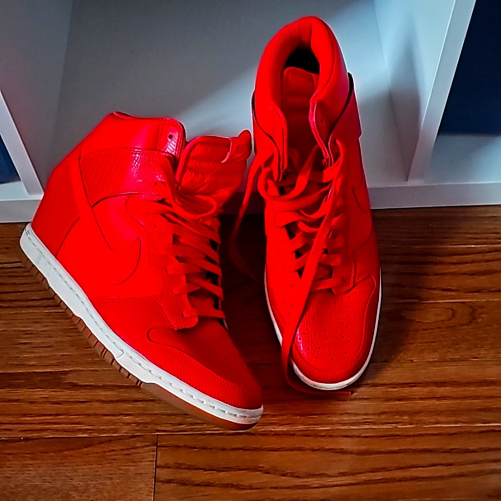 Nike Sky Hi Dunks Red 11